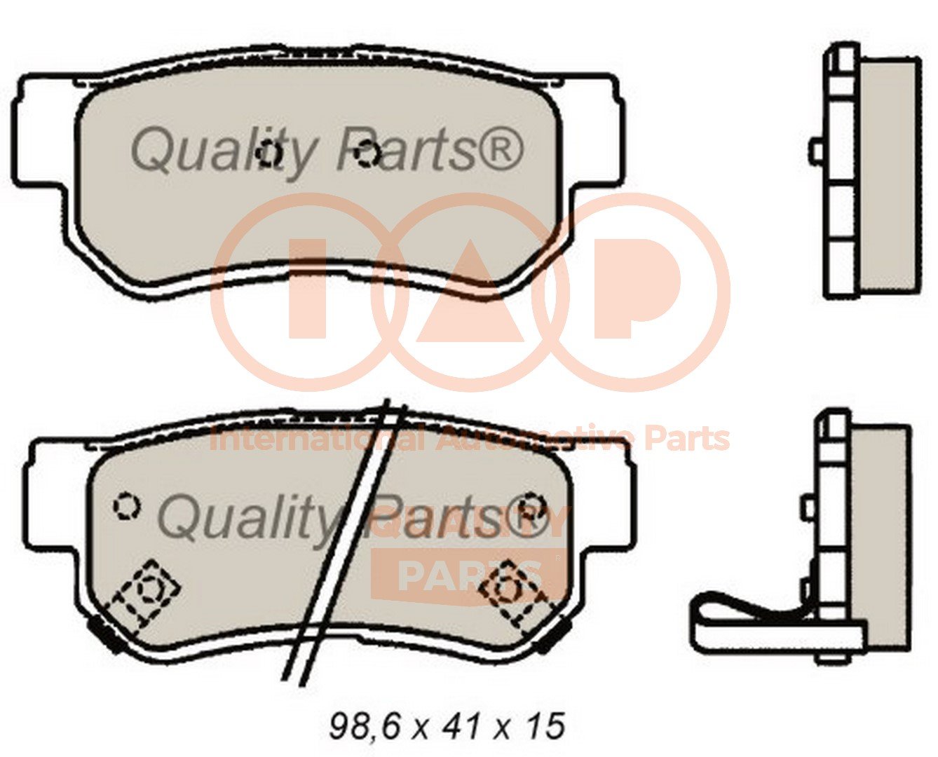 IAP QUALITY PARTS 704-07076