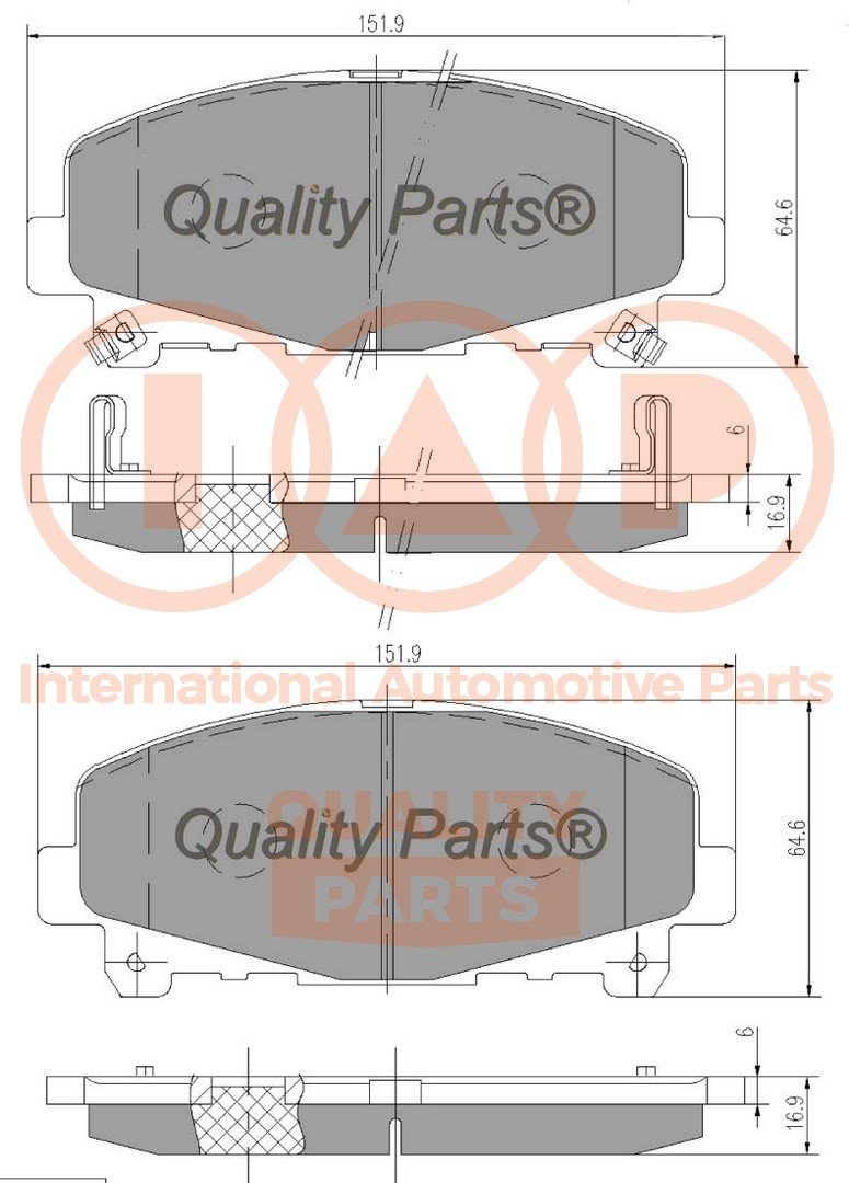 IAP QUALITY PARTS 704-06045