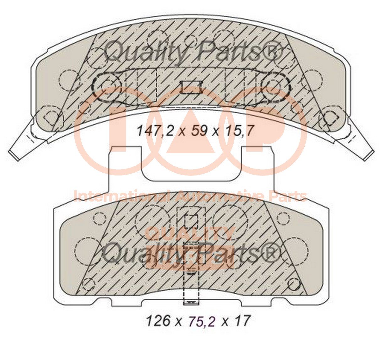 IAP QUALITY PARTS 704-01021