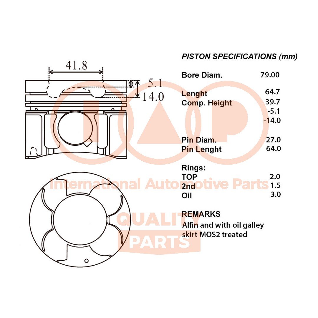 IAP QUALITY PARTS 100-06066