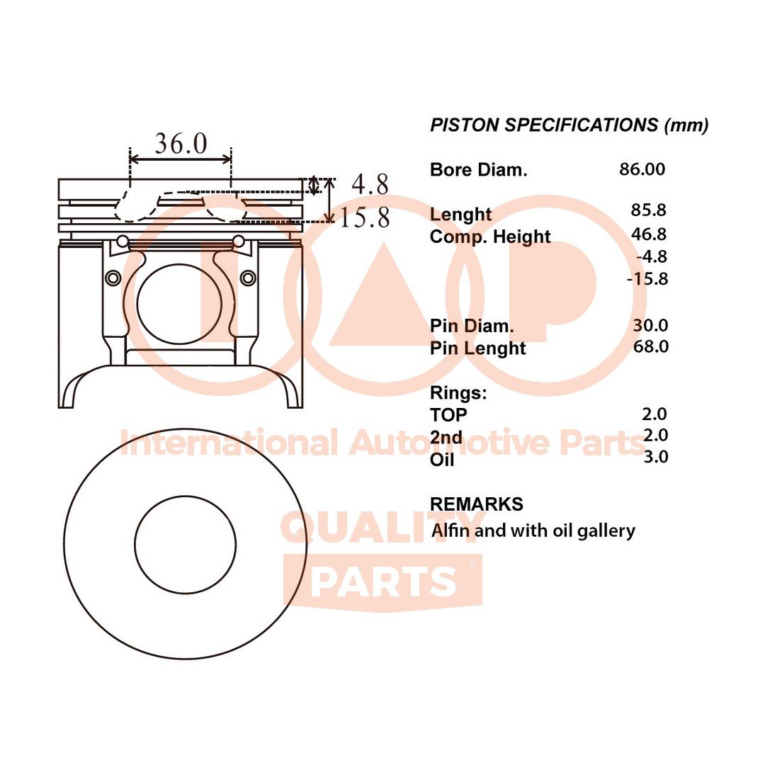 IAP QUALITY PARTS 100-11056