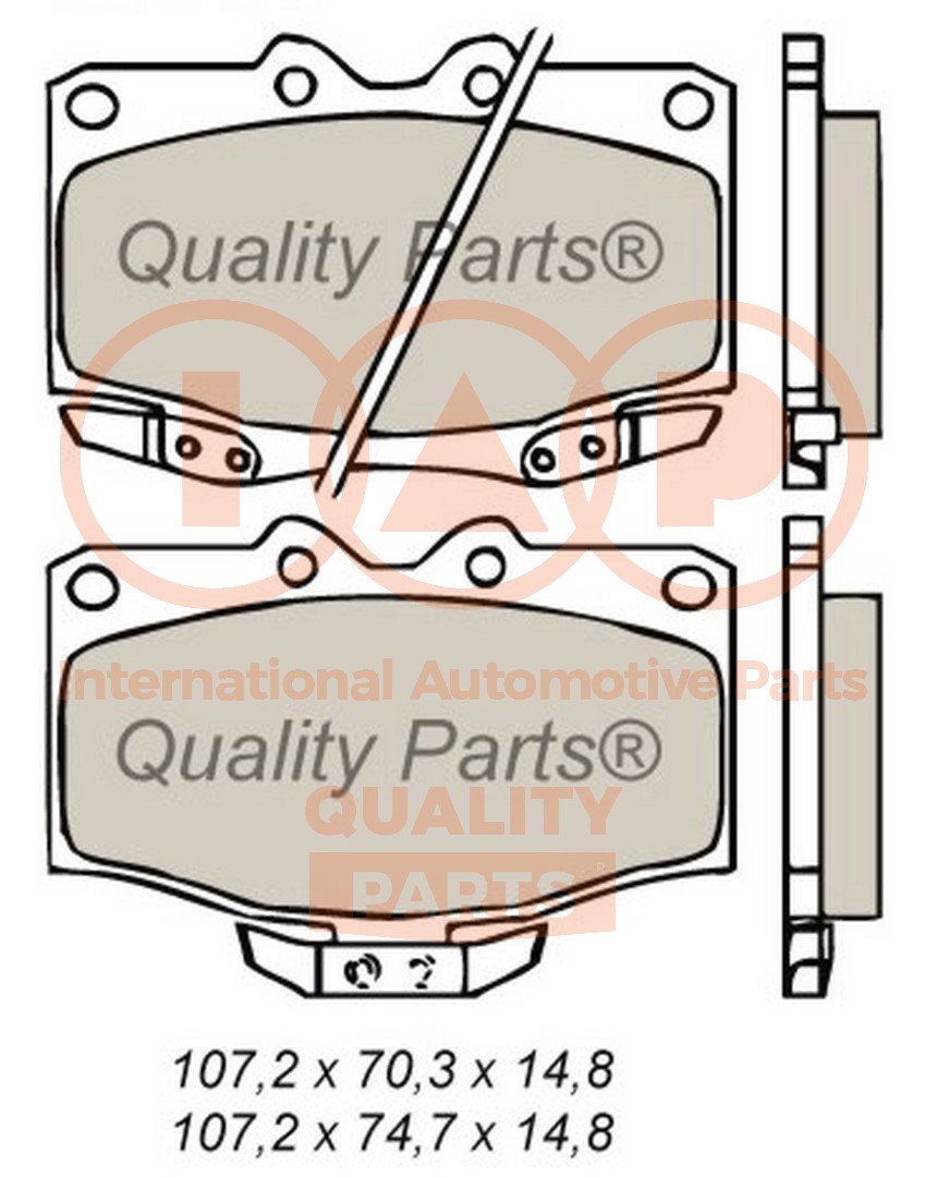 IAP QUALITY PARTS 704-17050 IAP QUALITY PARTS 704-17050
