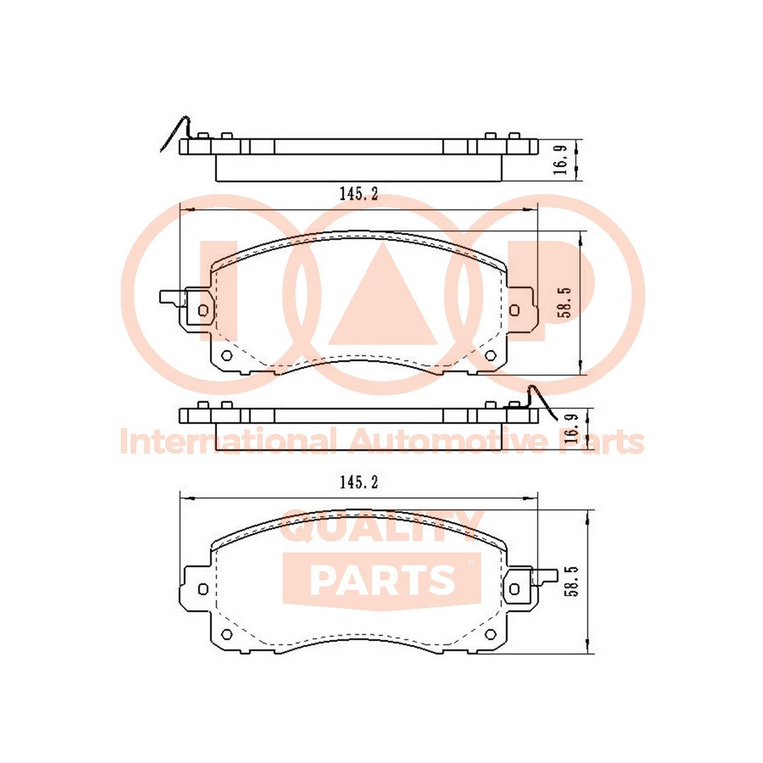 IAP QUALITY PARTS 704-15080