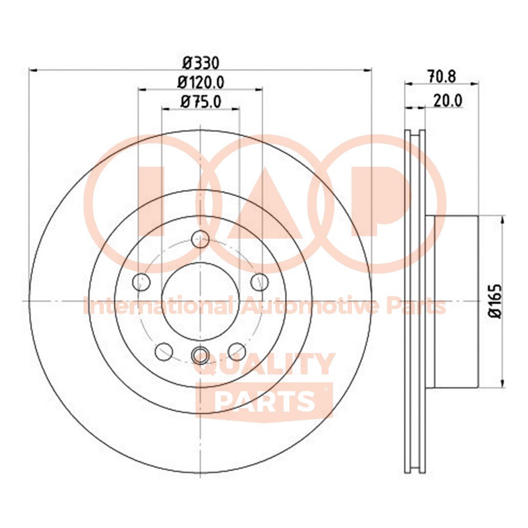 IAP QUALITY PARTS 709-51131