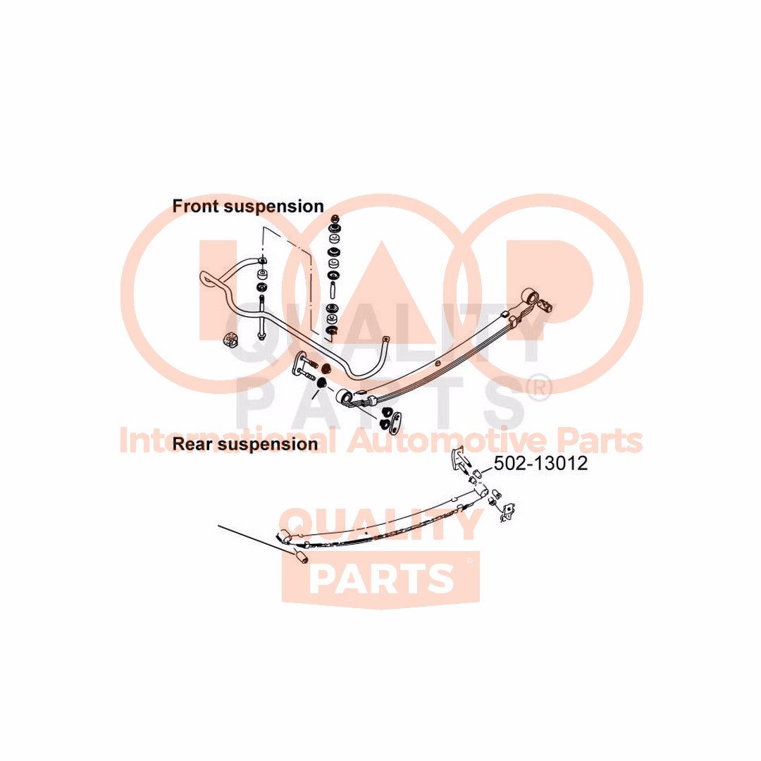 IAP QUALITY PARTS 502-13012