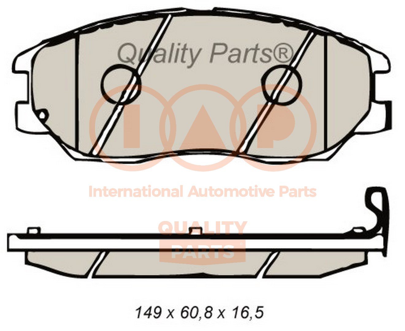 IAP QUALITY PARTS 704-18040