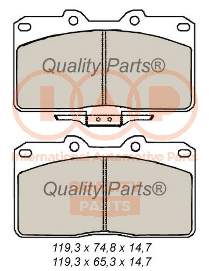 IAP QUALITY PARTS 704-12076