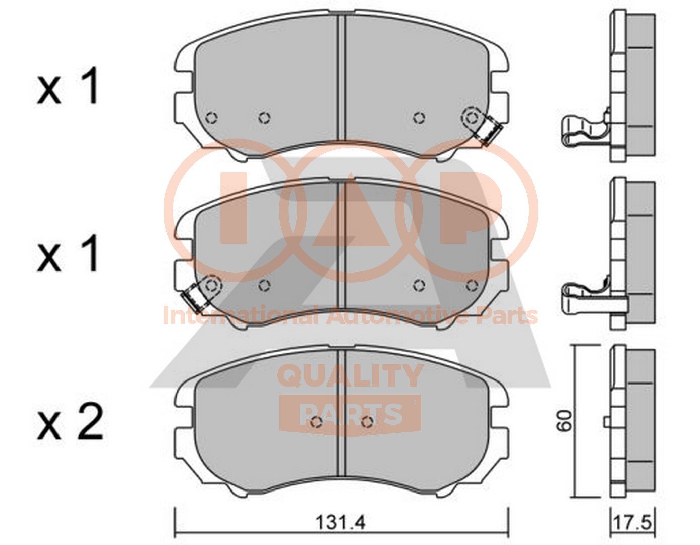 IAP QUALITY PARTS 704-07000P