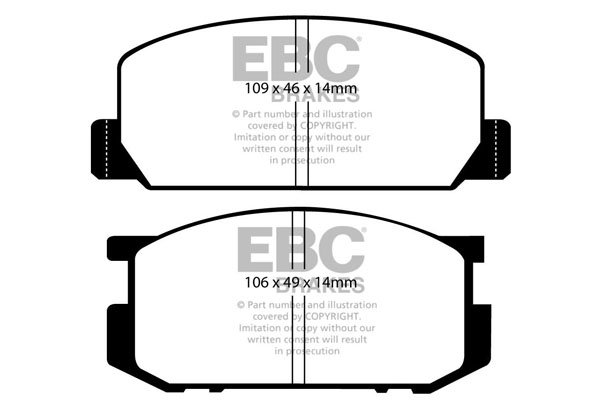 EBC Brakes DP402 EBC Brakes DP402