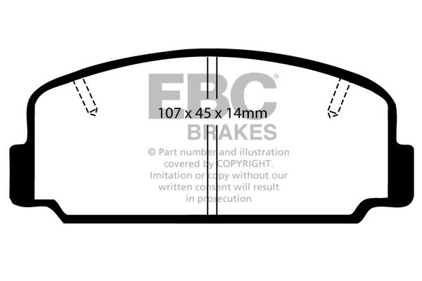 EBC Brakes DP323 EBC Brakes DP323