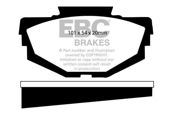 EBC Brakes DP2155 EBC Brakes DP2155