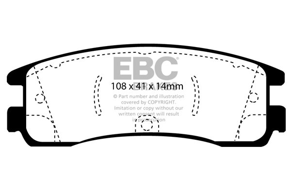 EBC Brakes DP31122C
