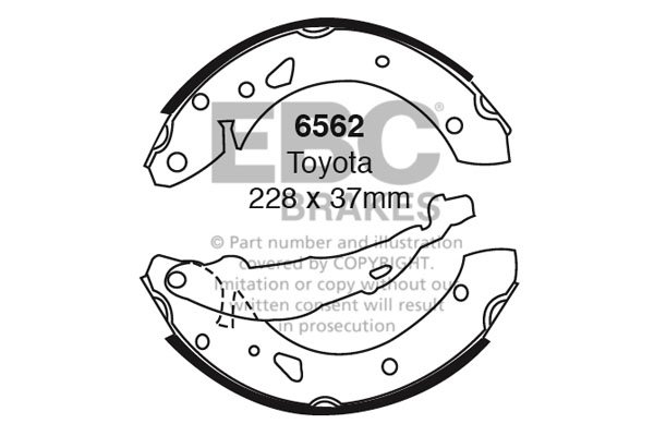 EBC Brakes 6562