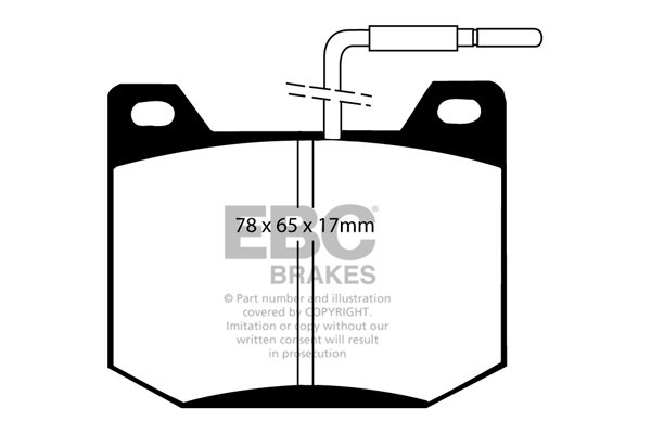EBC Brakes DP123 EBC Brakes DP123