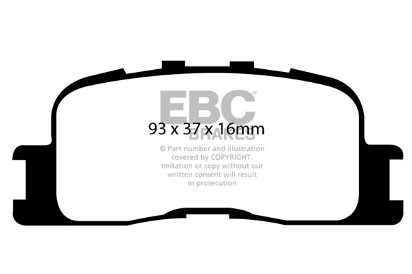 EBC Brakes DP1716 EBC Brakes DP1716