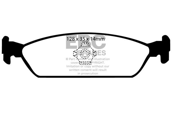 EBC Brakes DP768 EBC Brakes DP768