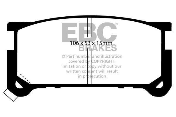 EBC Brakes DP615 EBC Brakes DP615