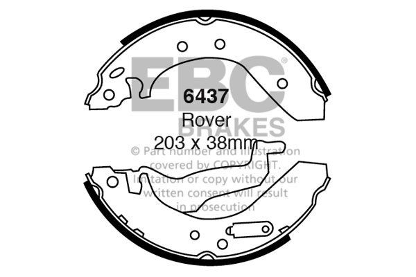 EBC Brakes 6437