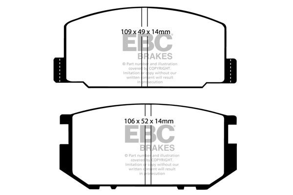 EBC Brakes DP532 EBC Brakes DP532