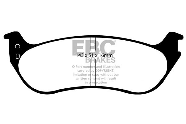 EBC Brakes DP1805 EBC Brakes DP1805