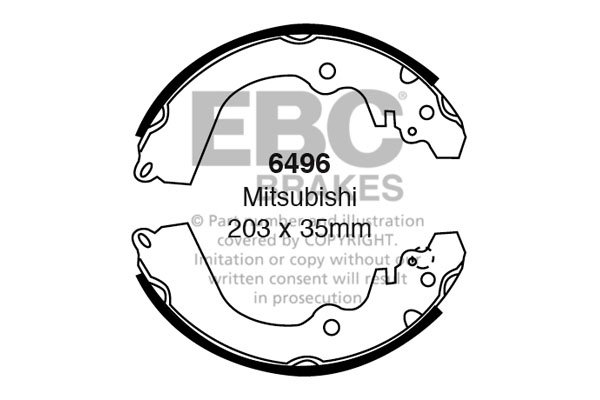 EBC Brakes 6496