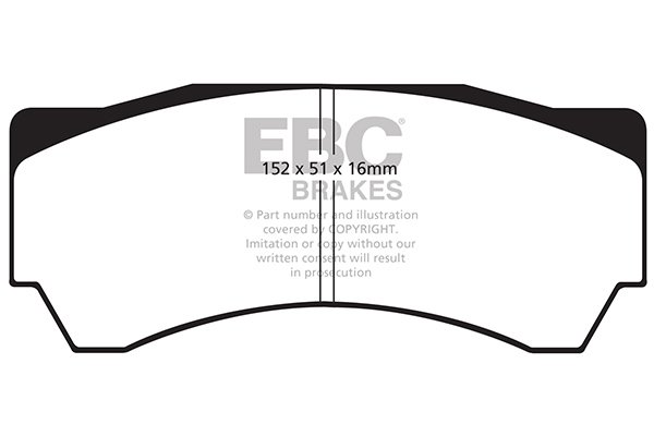 EBC Brakes DP8063RP1 EBC Brakes DP8063RP1