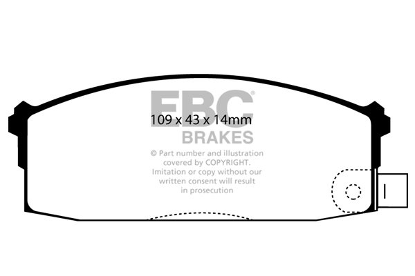 EBC Brakes DP526 EBC Brakes DP526