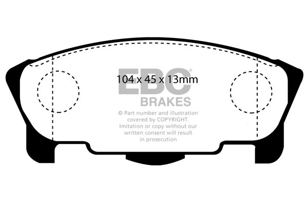 EBC Brakes DP1120 EBC Brakes DP1120