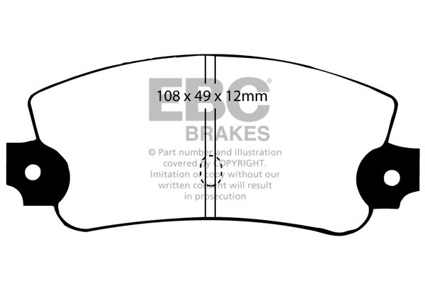 EBC Brakes DP2231 EBC Brakes DP2231
