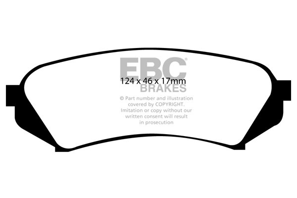 EBC Brakes DP1282 EBC Brakes DP1282