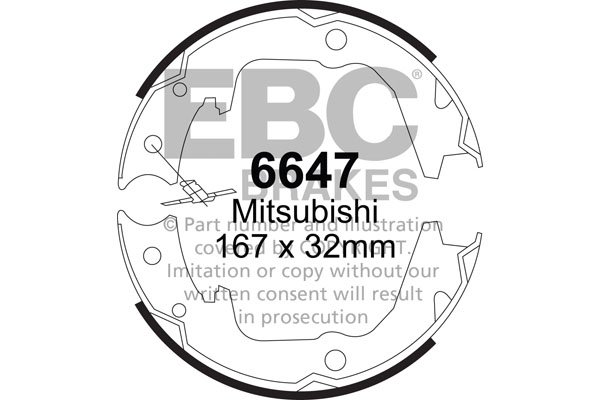 EBC Brakes 6647