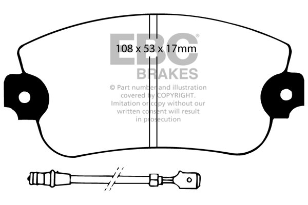 EBC Brakes DP2230 EBC Brakes DP2230