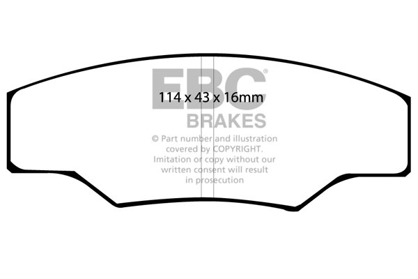 EBC Brakes DP8003RP1 EBC Brakes DP8003RP1