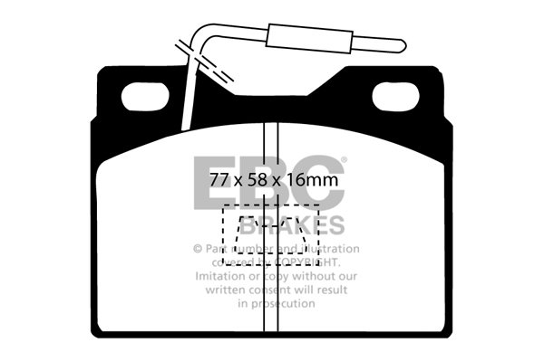 EBC Brakes DP220/8