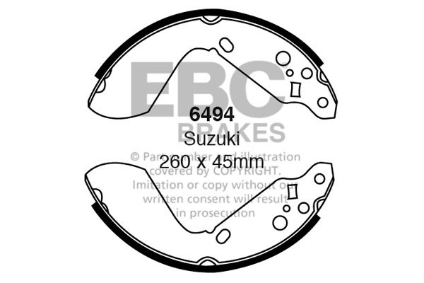 EBC Brakes 6494