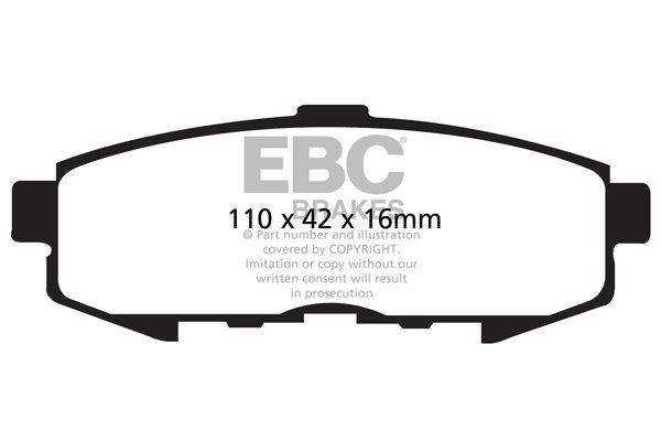EBC Brakes DP1733 EBC Brakes DP1733