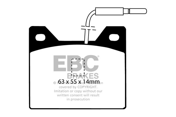 EBC Brakes DP122 EBC Brakes DP122
