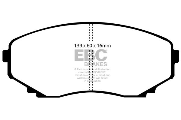 EBC Brakes DP1121 EBC Brakes DP1121