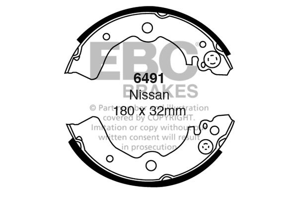 EBC Brakes 6491