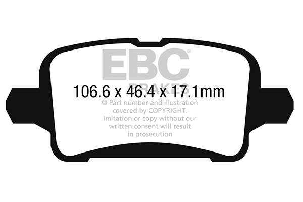 EBC Brakes DP22268 EBC Brakes DP22268
