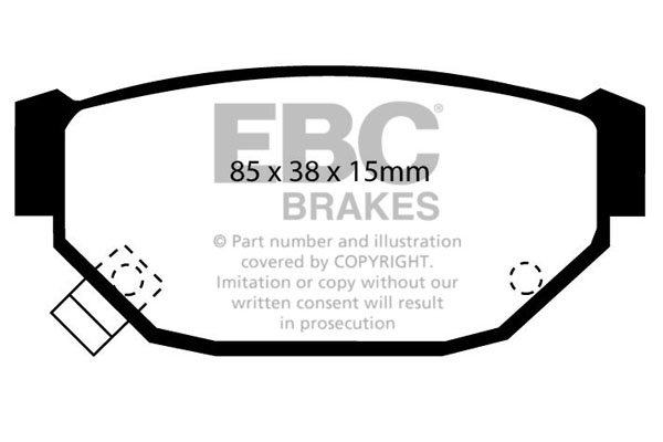 EBC Brakes DP674 EBC Brakes DP674