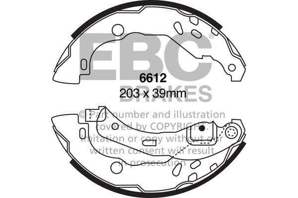 EBC Brakes 6612