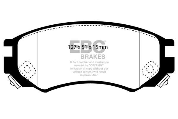 EBC Brakes DP1101 EBC Brakes DP1101
