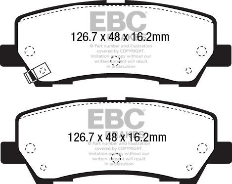 EBC Brakes DP43043R EBC Brakes DP43043R