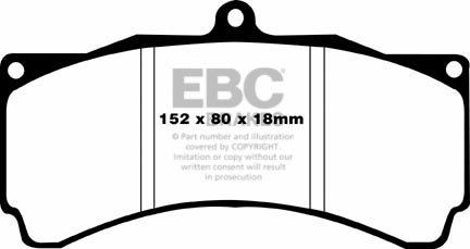EBC Brakes DP4012R EBC Brakes DP4012R