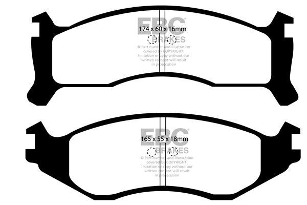 EBC Brakes DP61249 EBC Brakes DP61249