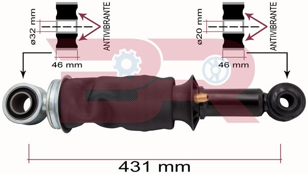 BOTTO RICAMBI BRCA7351