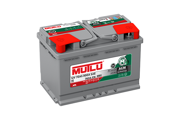 MUTLU BATTERY AGM.L3.70.076.A