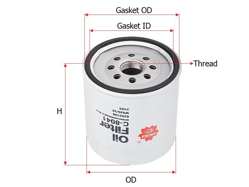 Sakura Filters AU C-8041