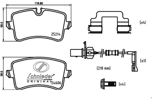 SCHNIEDER AUTOTECH SBP025-311